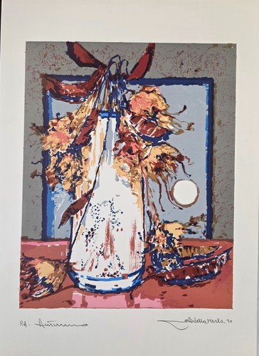 Litografia originale 50x70 - , "